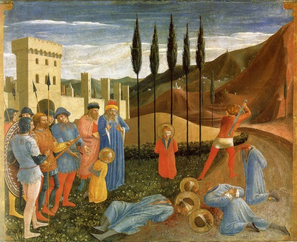 Public execution by Fra Angelico